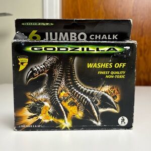 Vintage 1999 Godzilla Jumbo Chalk